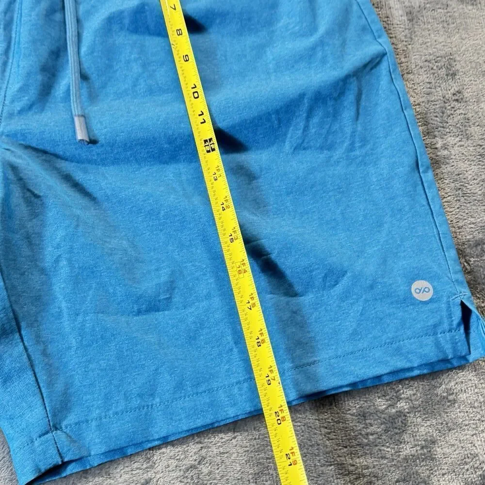 NWT Dip Sz XL 4 Way Stretch Board Shorts Mens XL Teal Blue Swim Trunks